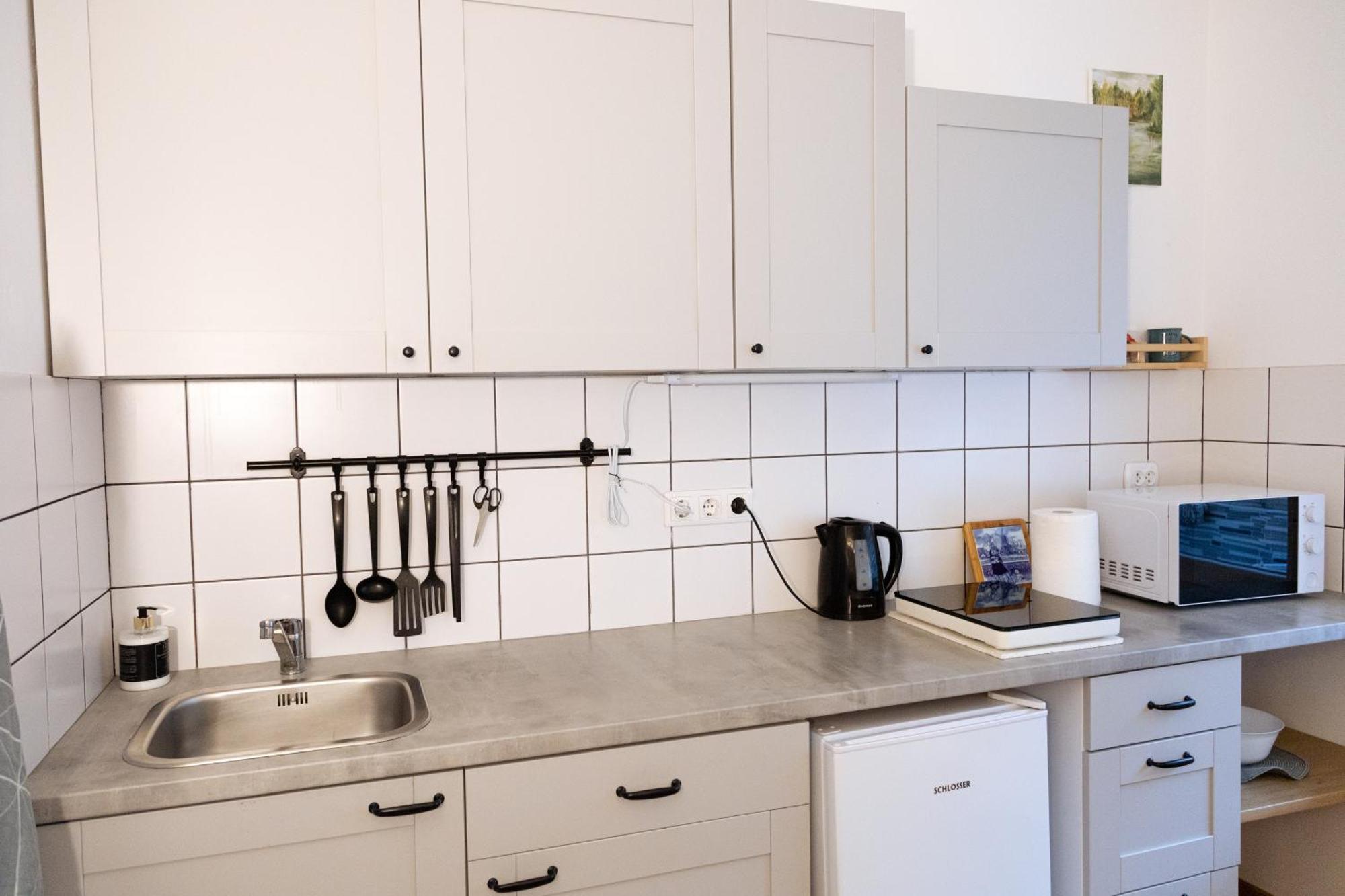 Visaginas Flat White Apartment Ngoại thất bức ảnh